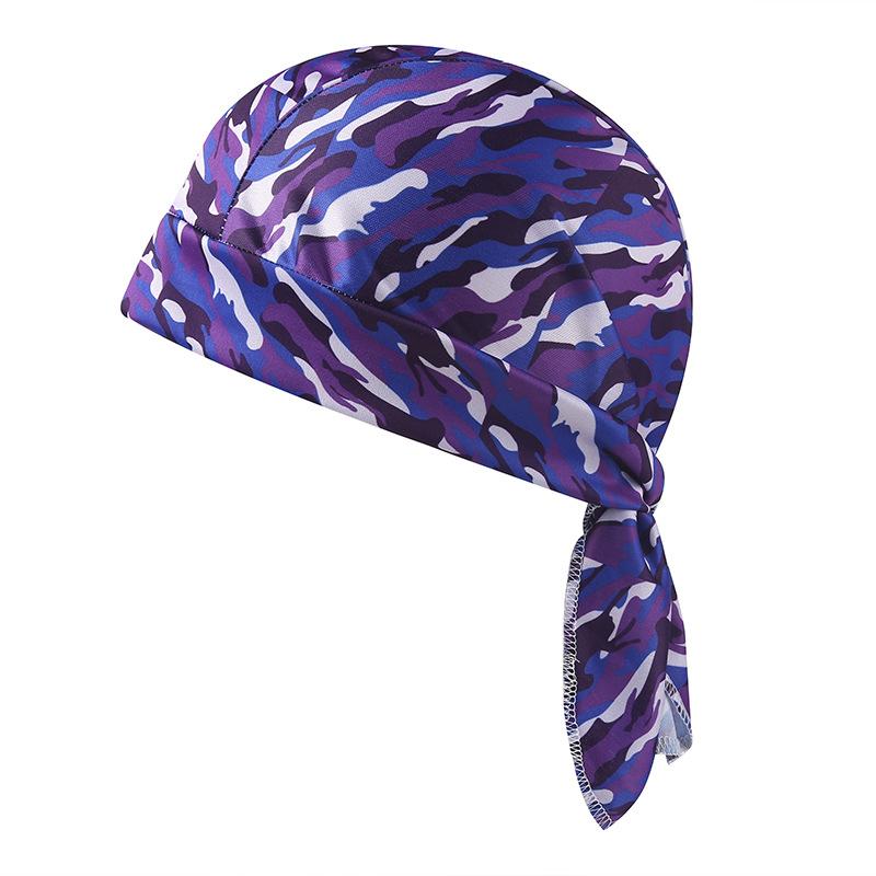 Камуфляжная повязка на голову платок на голову пиратская шляпа велосипедный капюшон защита от солнца спортивный дышащий печатный платок бандана