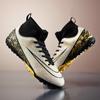 Low-top football shoes tf broken nails artificial turf AG nails leather feet men's and women's large size youth training shoes