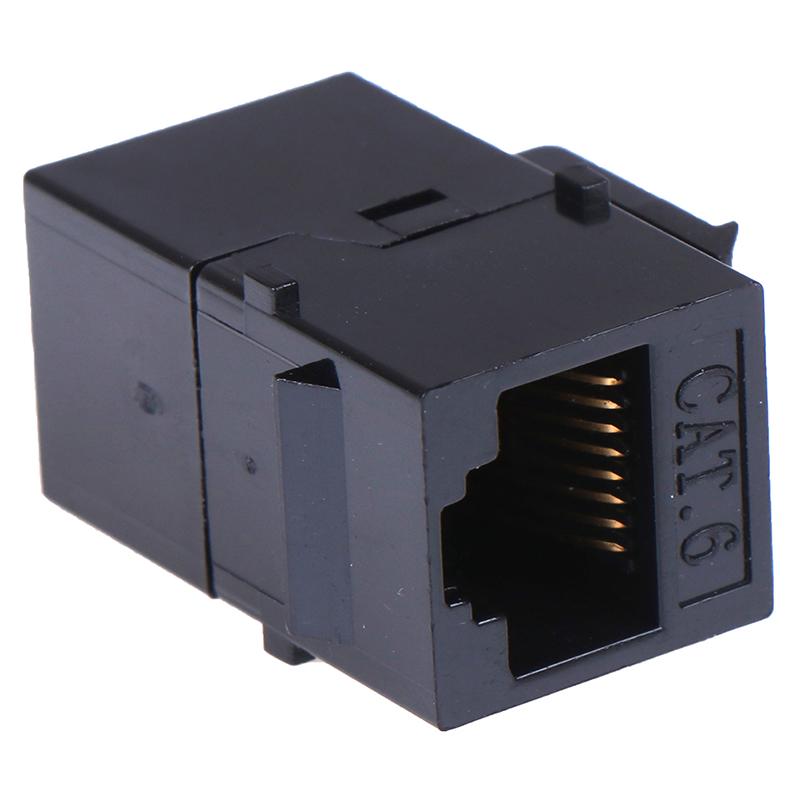 Rj45 Female To UTP Cat5E Cat6 Keystone Jack Inline Соединительный адаптер