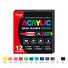 DIY Crafts Acrylic Paint Pens 12/24/36/48/60/72/100/120 Colors Rock Painting Pens  Wood Canvas