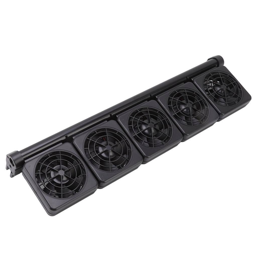 Fish Tank Cooling Fan Mini Adjustable Wind Speed 5 Heads Aquarium Fan for Fish Tank Aquarium