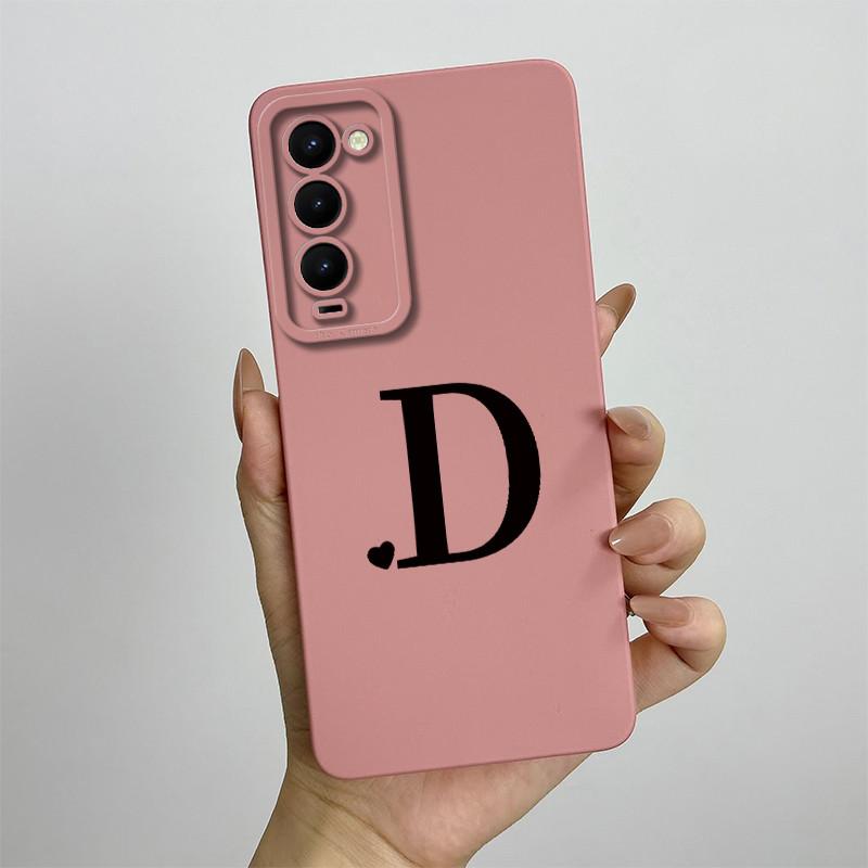 Чехол для Tecno Camon 18 Чехол для телефона Tecno Camon 18P Camon 18T CH6 CH7n Милые Заглавные Буквы Квадратный Силиконовый Ударопрочный Задний Чехол