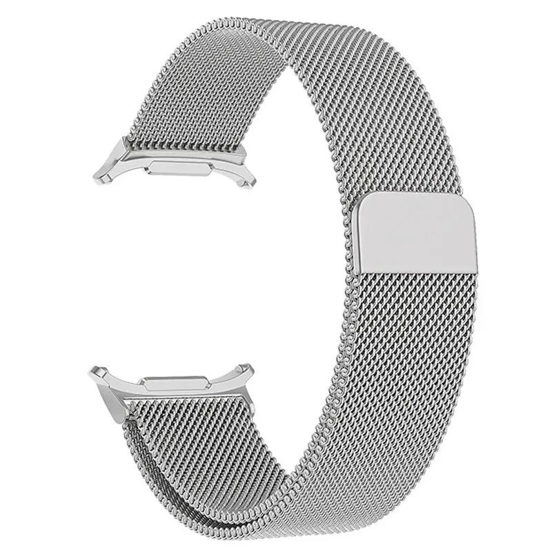 Миланский ремешок из нержавеющей стали для Samsung Galaxy Watch Ultra 47 мм Без зазоров Металлический браслет Сменный ремешок Аксессуары
