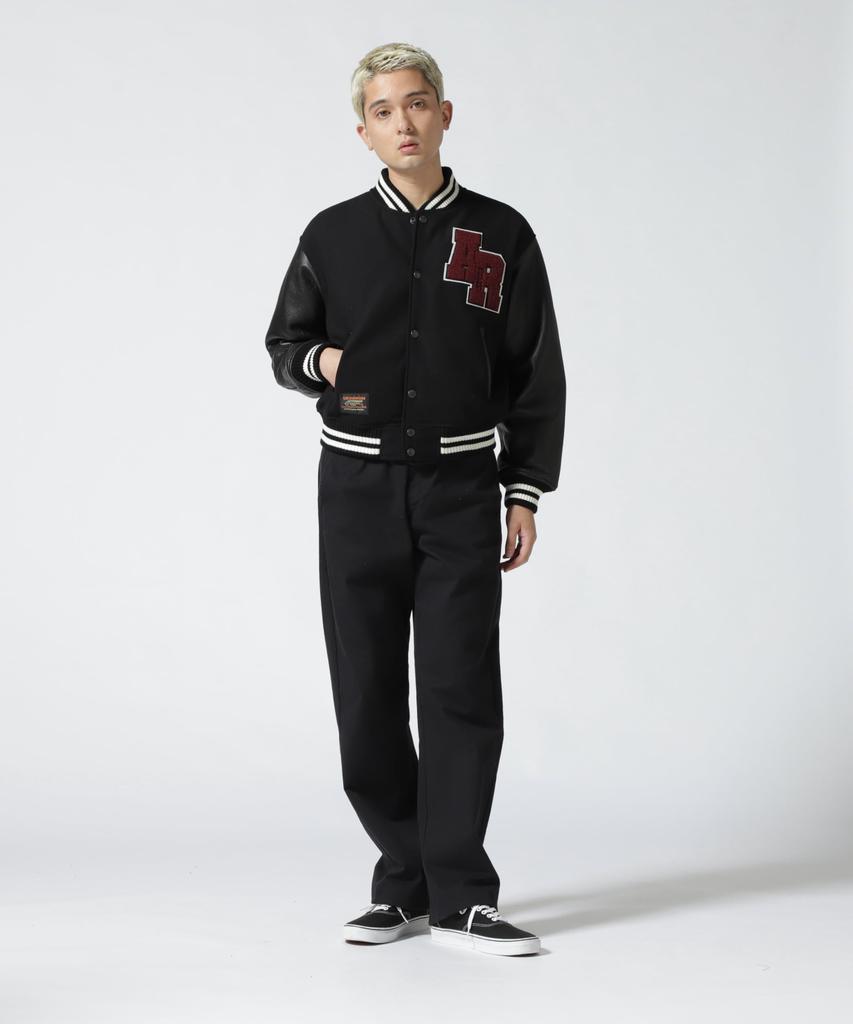 Ограниченная коллекция SKOOKUM VARSITY JACKET XL 010 Черный [Avirex] WEB&DEPOT Мужская 783-4952054