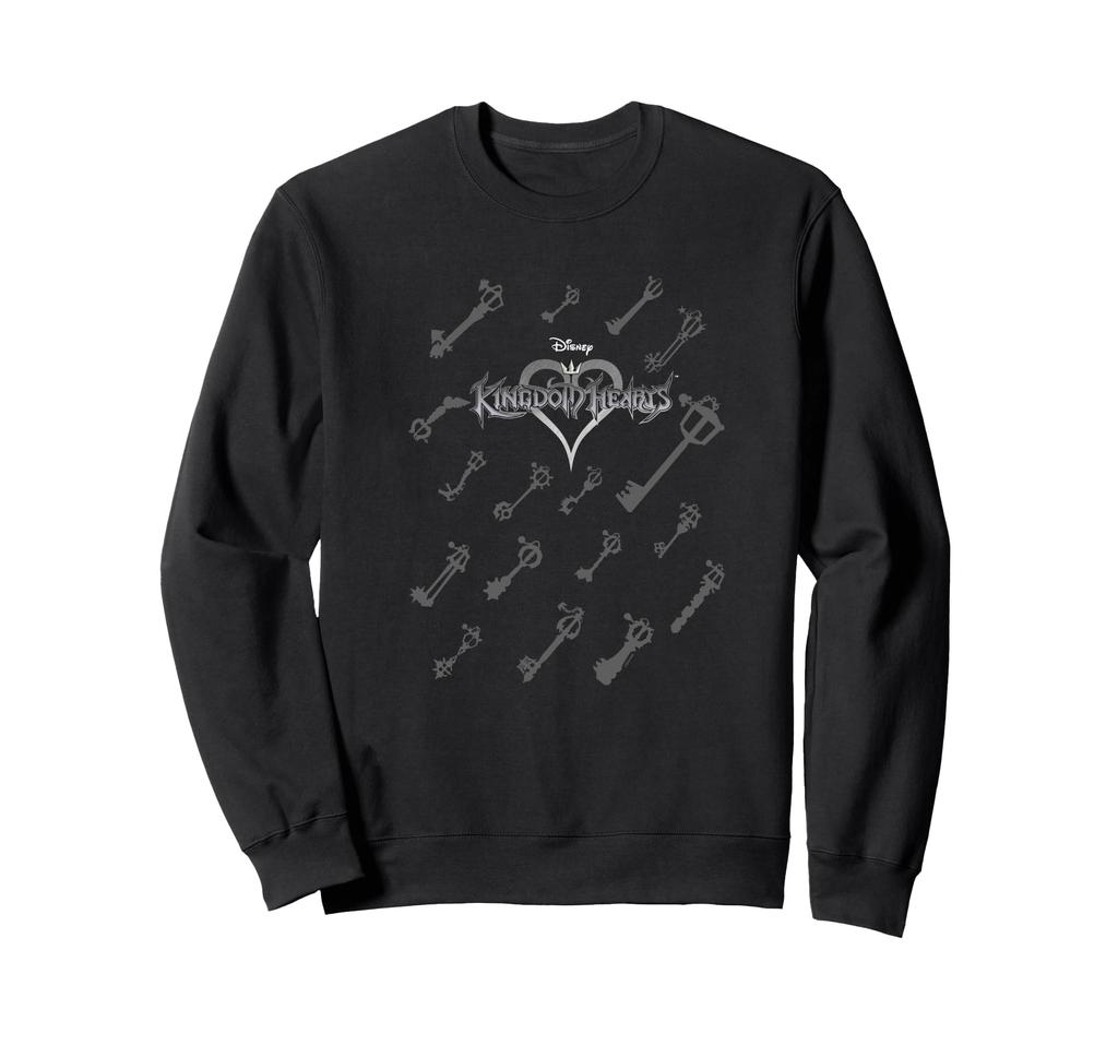 Kingdom Hearts Kingdom Keys Collage Logo Sweatshirt