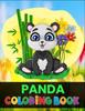 Книга Panda Coloring Book : Kids Coloring Book Featuring 50 Pandas for Relaxation and Stress Relief