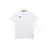 Solid Color Casual Short Sleeve Polo Shirt Men Tops White 656579-04
