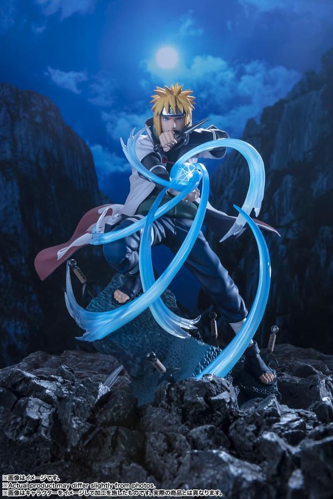 TAMASHII NATIONS Figuarts ZERO Fierce NARUTO Shippuden Minato Namikaze Rasengan 200 мм ПВХ ABS окрашенная полная фигурка [Super Battle] - - Приблизительно. &