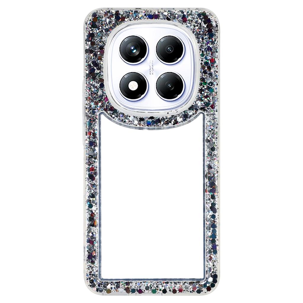 For Xiaomi Redmi Note 14 Pro 4G Case Glitter Epoxy Soft TPU Clear Back Cover
