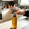 Stylish Beverage Opener 3D Printed Bottle Opener Compact Portable Beer One-Handed Soda Cap Remover Simple for Parties Ergonomic Jar Lid Remover