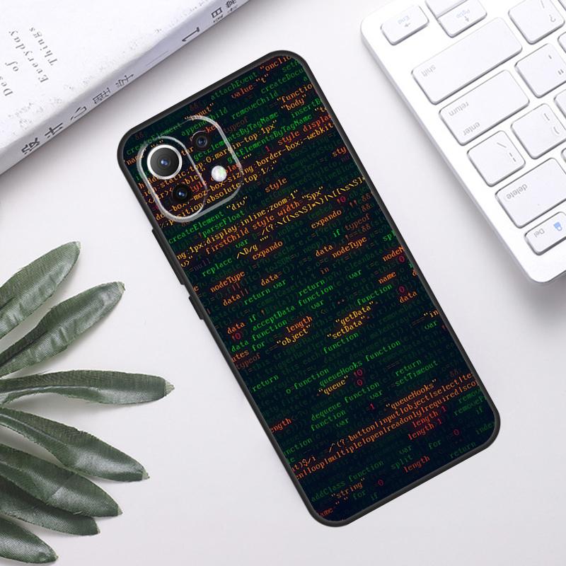 Дизайн-программист Code Для Xiaomi 15T 14T 13T 17 Pro Max 14 15 Ultra Чехол Для POCO F8 Ultra X7 X5 X6 F5 F6 F7 Pro