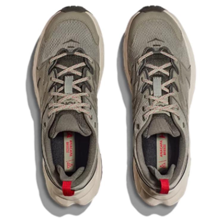 HOKA Anacapa Barley Oat Milk Unisex Sneakers Grey 1127920-BYT