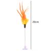 Feather  Cat Toys Feather Funny Cat Shape False Products Bottom Sucker Elastic