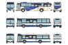 The Bus Collection Bus Collection Keisei Bus 20th Anniversary Set of 3 Diorama Supplies
