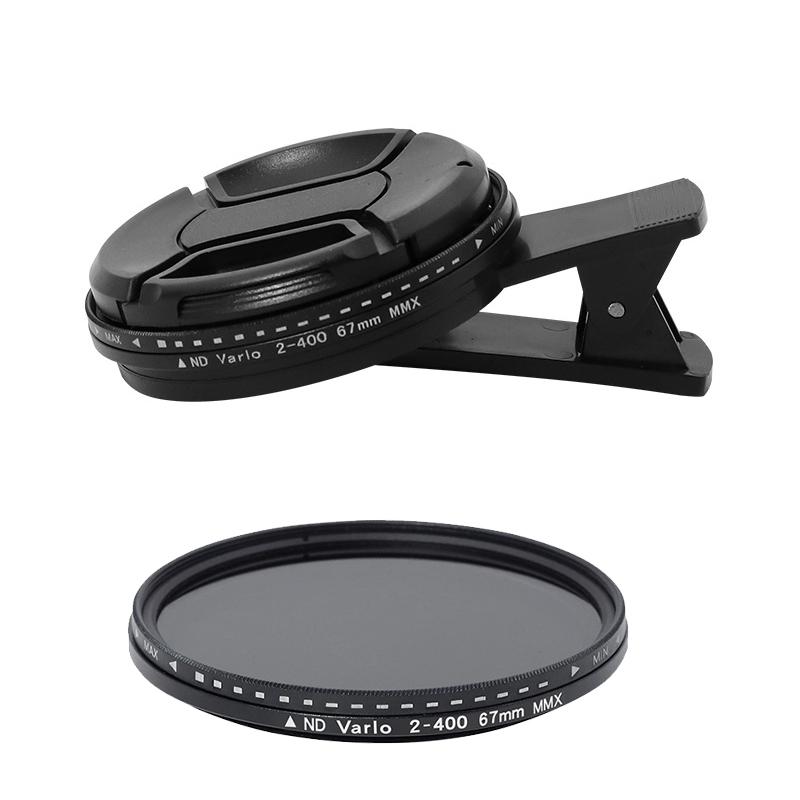 52mm/67mm Lens Filter Adjustable Light Reduction Variable ND Filter iphone DSLRs Smartphones Tiktok Photography Accessories