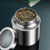 Moisture-Proof Stainless Steel Tea Canister Airtight Tea Storage Jar  Sugar