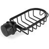 Стеллаж для хранения кранов, кухонная раковина, подвесная корзина для слива, держатель, органайзер, аксессуары для ванной комнаты, черный