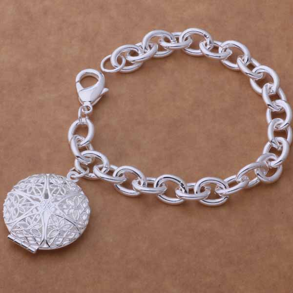 925 Silver Bracelet Heart High Quality Romance Chain For Woman Men Fashion Engagement Party Wedding Jewelry Gift