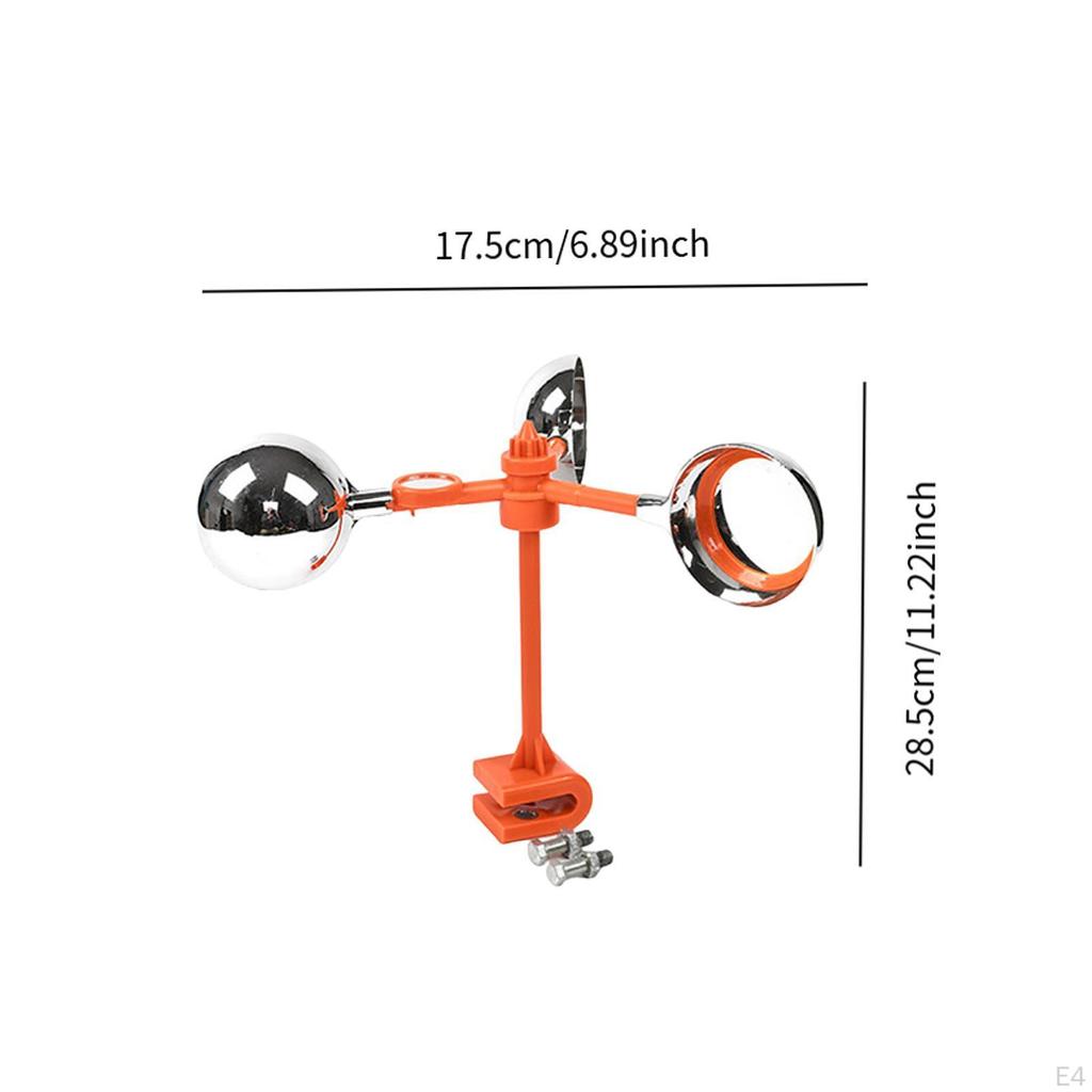 Reflective Bird Deterrent Scare Device Garden Tool Wind Power Scarer for Patio