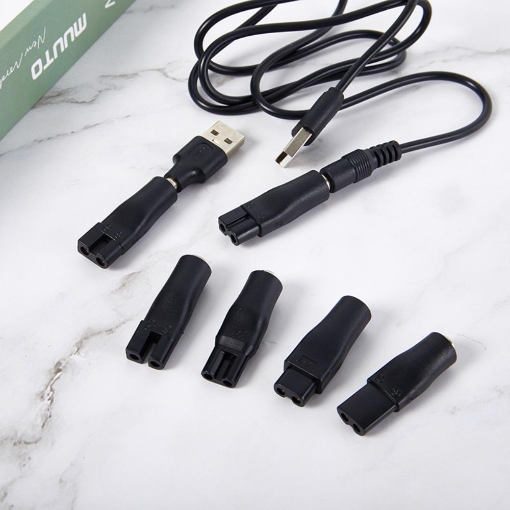 Heads Adapter Hair Clippers Cable DC Connector Razor Charger Converter Shaver Power Adapter