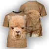 Sheep Bull Donkey  T-Shirt Men Animal 3D Printed Tees Fashion Funny Short Sleeves Summer Street T Shirts