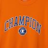 Футболка баскетбольная CAGERS с длинным рукавом и круглым вырезом DRYSAVER с резиновым принтом, оранжевая [Champion], футболка C3-AB451 для мужчин