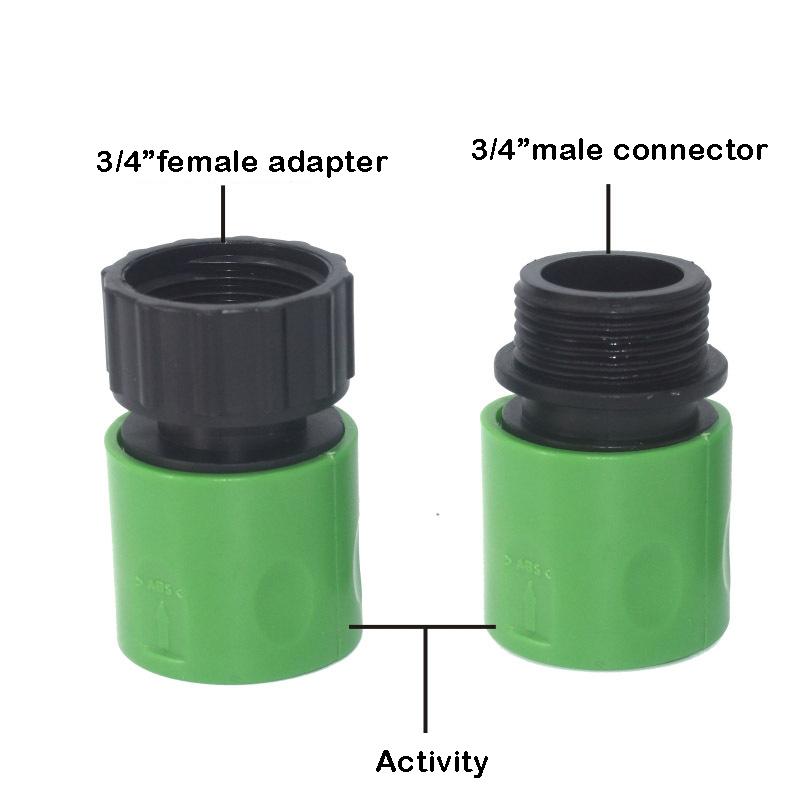 1 шт/5 шт/10 шт Пластиковый быстроразъемный соединитель с внутренней резьбой, быстроразъемный соединитель, набор из 6-точечных быстроразъемных соединений для крана