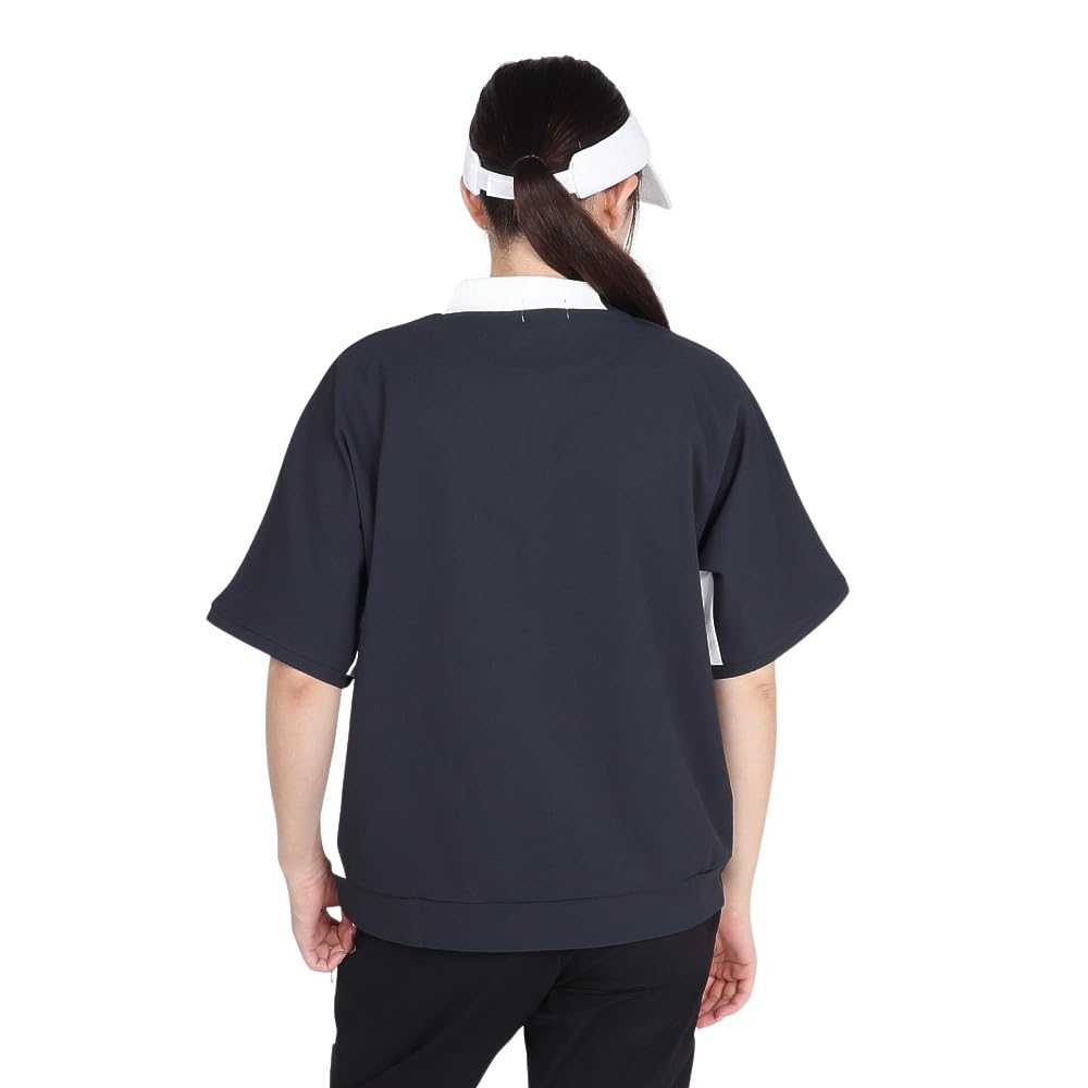 Женская футболка с коротким рукавом и высоким воротом от Ping Apparel (Сохранение тепла) / Гольф / Защита от холодной погоды / 622-4267802 010_Черный M