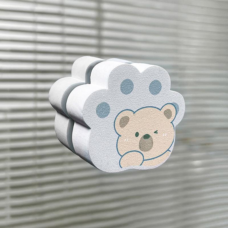 Зеркальная поверхность Очистка Смеситель для ванной Зеркальная поверхность Губка для очистки Без следов и Удаление накипи Волшебная очистка Зеркало