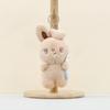 Plush Pendant Rabbit Cartoon Flower Rabbit Bag Hanging Decoration Keychain