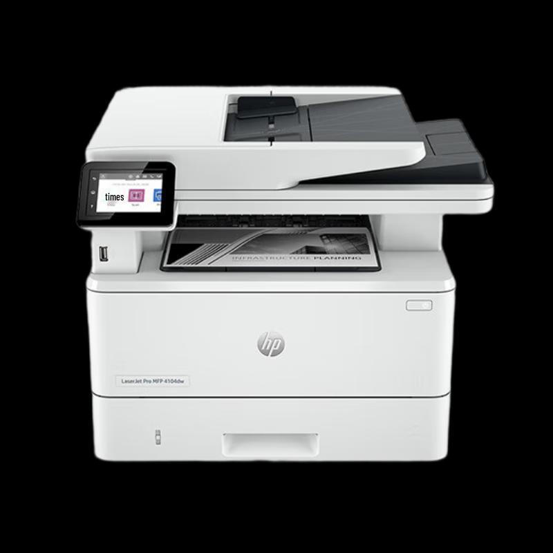 HP LaserJet Pro MFP 4104fdw Monochrome All-in-One Printer CN plug (adapter included)