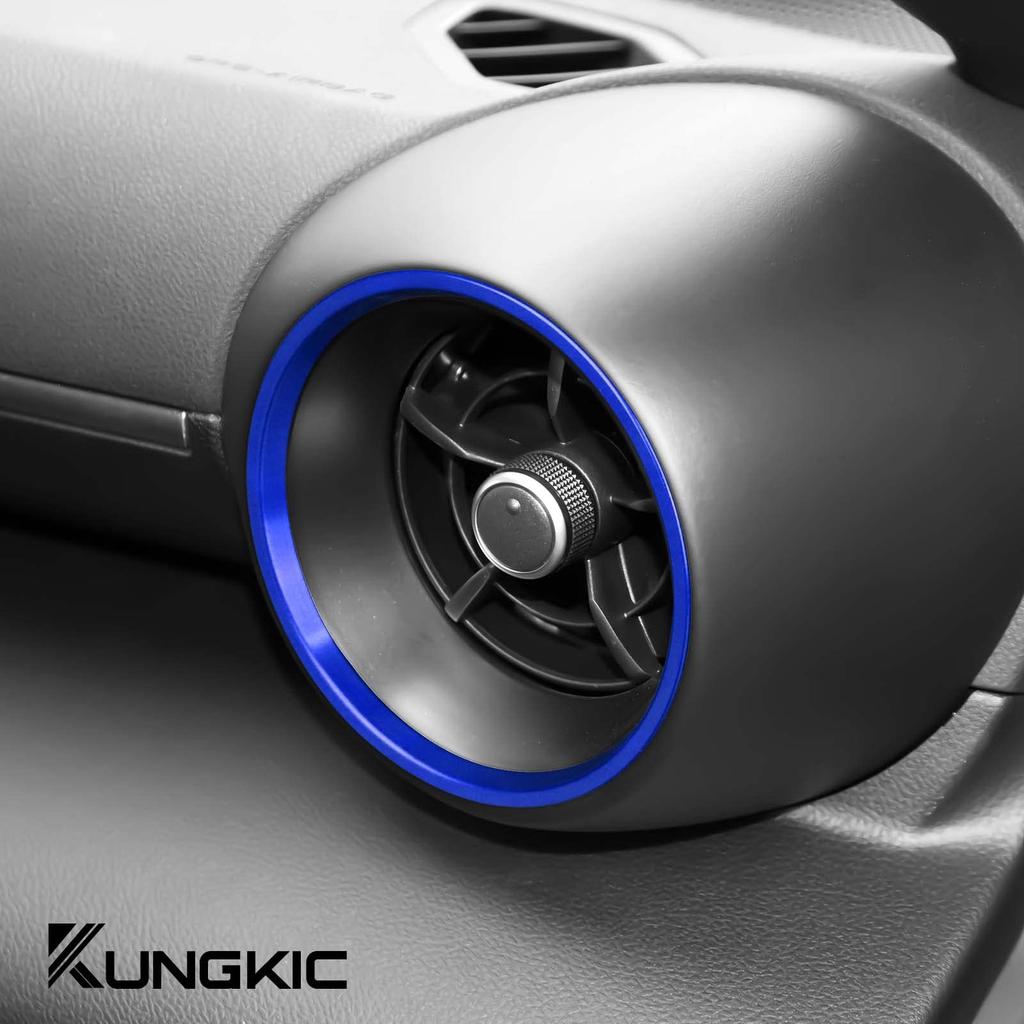 KUNGKIC Toyota GR86ZN8 Subaru BRZZD8202120222023 Эксклюзивный дизайн Алюминиевый сплав Кондиционер Вентиляционное кольцо Декоративное кольцо Внутренняя защитная крышка Inte