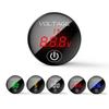 DC 5V-48V LED Panel Digital Car Motorcycle Voltmeter Battery Capacity Display Voltmeter (With Touch Switch)