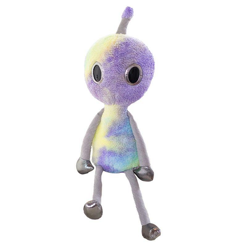 38CM Kawaii Big Eyes Alien Plush Cute Cute Funny Alien Decoration Sleeping Pillow Doll Give Friends Creative Christmas Gifts -4