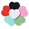 Washable Sucker Support Heart-shape Mobile Phone Fixed Pad New Phone Accessories  Universal