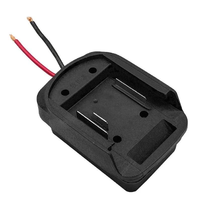 Для аккумулятора Makita 18V Адаптер для DIY Аксессуары для электроинструмента Штатив с разъемом для провода Детали для DIY Для BL1830 BL1840 BL1860
