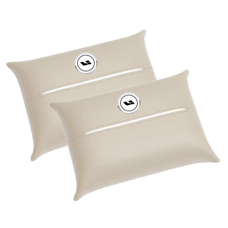 Car Tissue Box Bag: Fits Ideal ONE/L9/L8/L7, Drawstring Paper Box Cover for Hanging In Car Interior