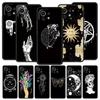 Phone Case For Xiaomi Poco X4 X3 NFC F3 F4 M3 M4 Mi Note 12T 10 11 Ultra 11T 13 Pro 12 Lite 9T 5G Cover Moon Tarot Cat Aesthetic