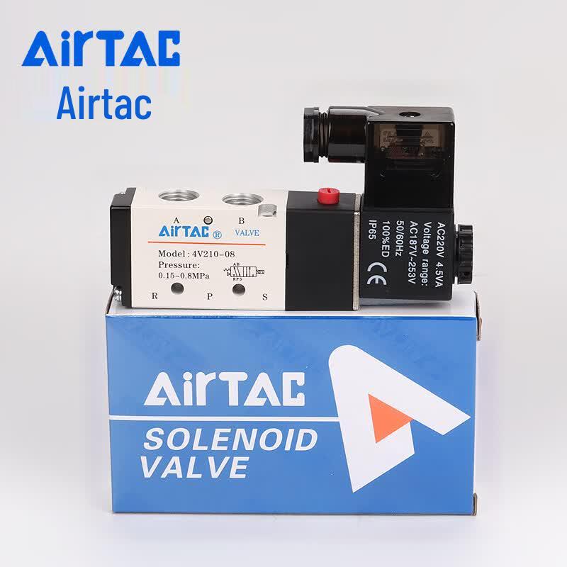 Пневматический электромагнитный клапан серии AIRTAC 4V210-08
