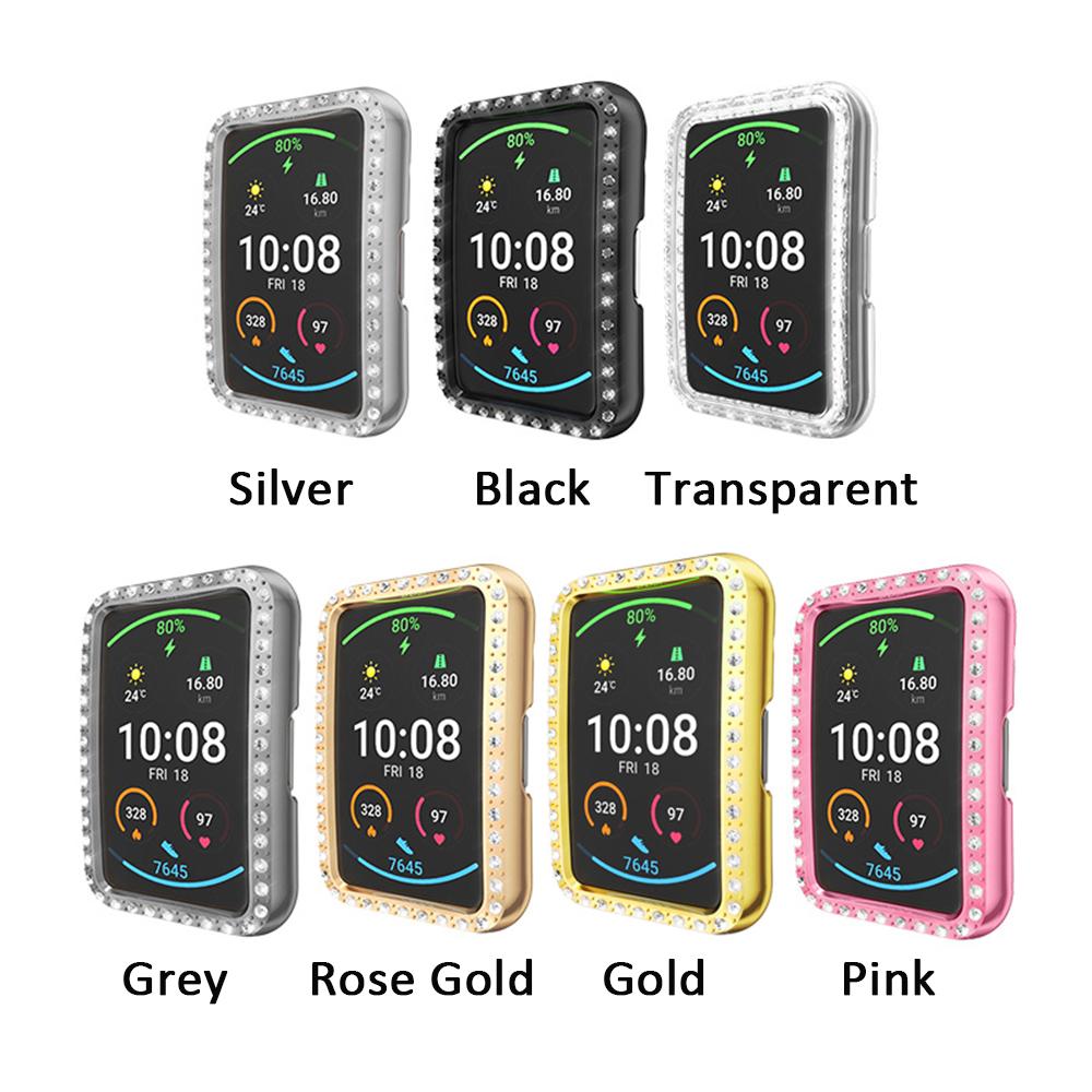 Smart Watch Shell Protective Screen Protector PC Case Cover Diamond
