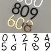 Acrylic Three Dimensional Digital Creative Number Plate Acrylic Digital Door Plate