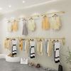 Wardrobe Store Wall Clothes Hanger Metal Modern Clothes Rack Large Minimalist Coat Rack Entrance Hall Closet Wardrobe Storage