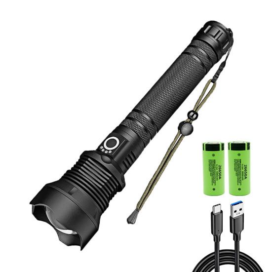 Светодиодный фонарик с несколькими режимами, супер яркий, с высокой яркостью, водонепроницаемый, перезаряжаемый, регулируемый