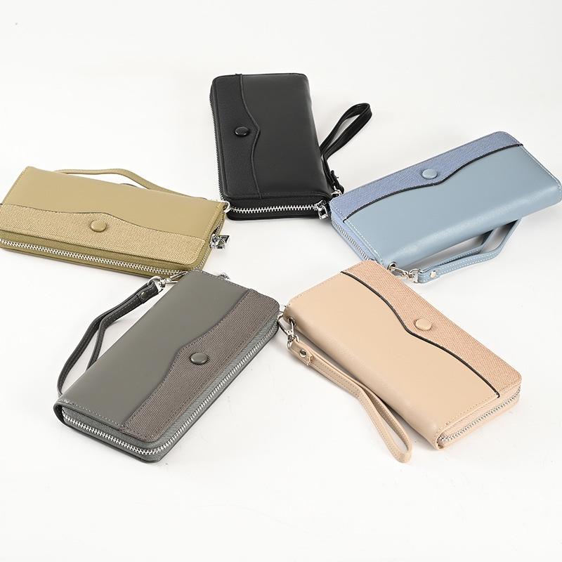 IELGY Long Zipper Large Capacity Joker Mobile Phone Bag Female