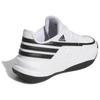 adidas Удобная и легкая амортизация для игры в передней зоне, износостойкие низкие мужские баскетбольные кроссовки, Белый Черный ID8589