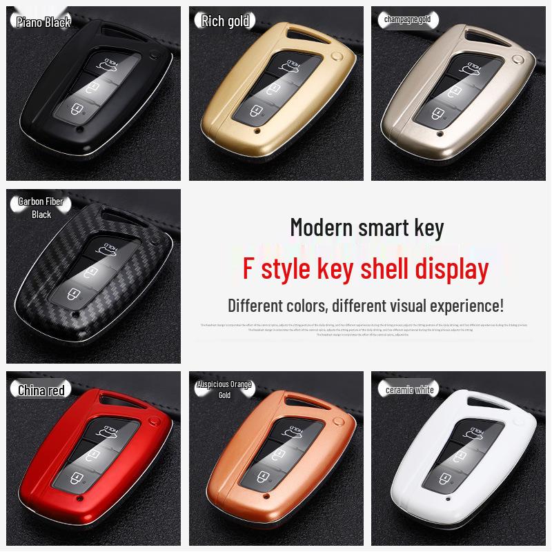 Совместимый чехол для ключа для Hyundai Santa Fe IX45 Ge Yue Ge Rui
