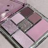 Iris Purple Eye Shadow Palette Create A Dream Makeup Блестящая жемчужная палитра теней для век Модная корейская очаровательная палитра для макияжа глаз