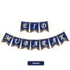 NEW Eid Mubarak Banner Garland Moon Letter Paper Bunting Garland Ramadan Kareem Decoration 2025  Islamic Muslim Party Supplies