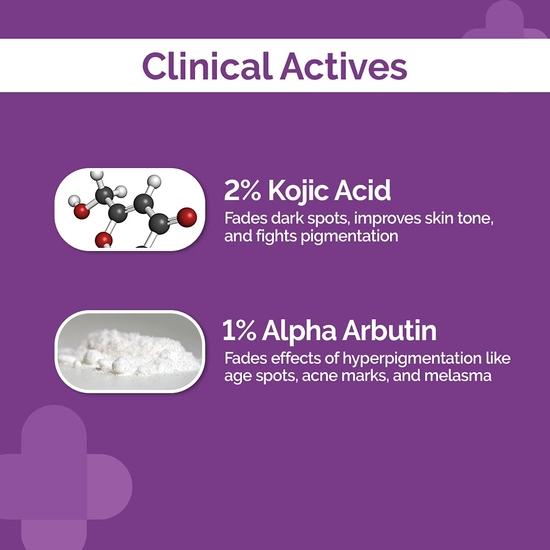 Сыворотка для лица The Derma Co 2% койевая кислота I с 1% альфа-арбутина и ниацинамидом I от темных пятен и пигментации I для всех типов кожи - 30 мл