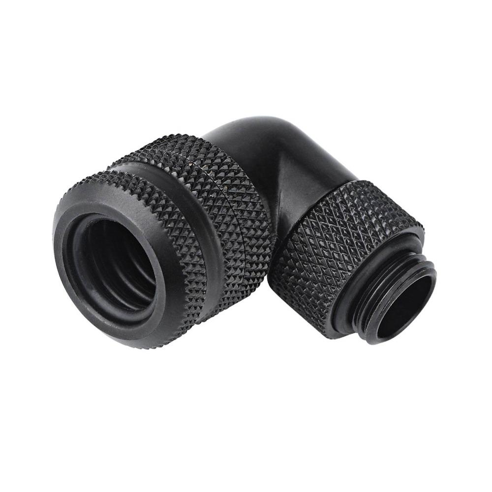 90 Degrees PC Water Cooling Fitting 14MM Brass Fitting Tube Connector Hard Tube Installation